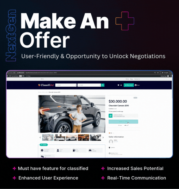 ClassifiAd | NextGen Classified Ads WordPress Theme - 14